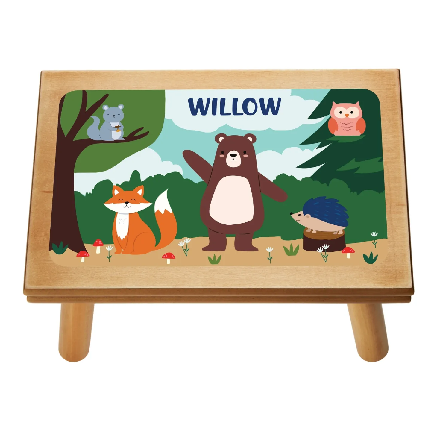 Forest Friends Step Stool