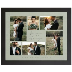 Forever and Always Photo Collage Canvas