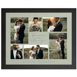 Forever and Always Photo Collage Canvas