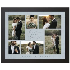Forever and Always Photo Collage Canvas
