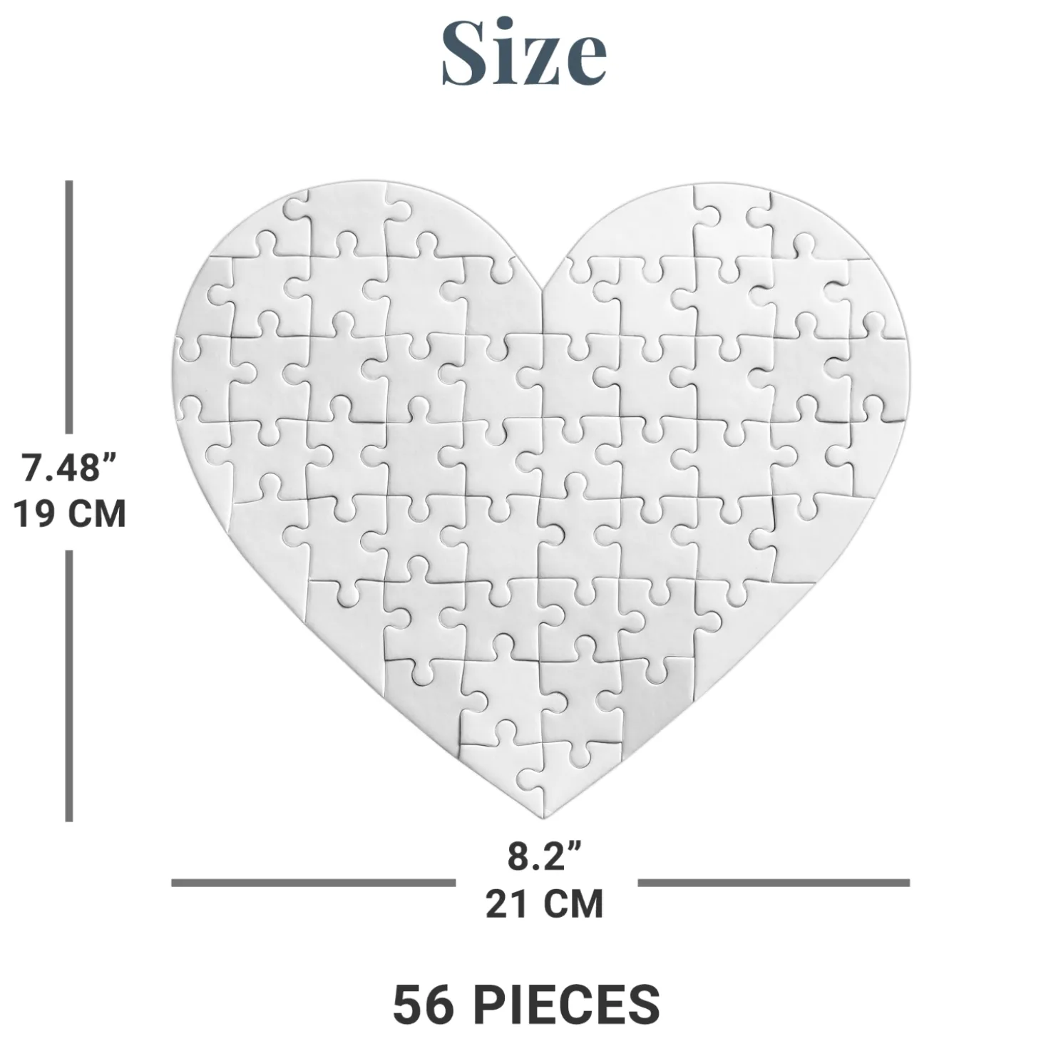 Forever Began Heart Puzzle