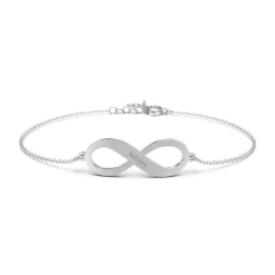 Forever Family Infinity Name Bracelet