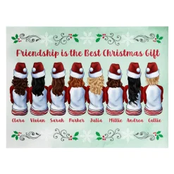 Forever Friends Holiday Wood Block