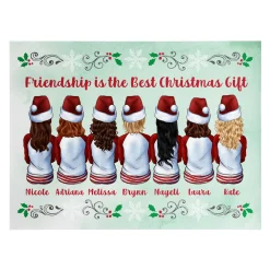 Forever Friends Holiday Wood Block