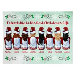 Forever Friends Holiday Wood Block