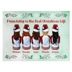 Forever Friends Holiday Wood Block