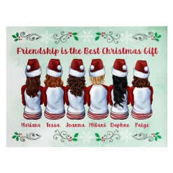 Forever Friends Holiday Wood Block
