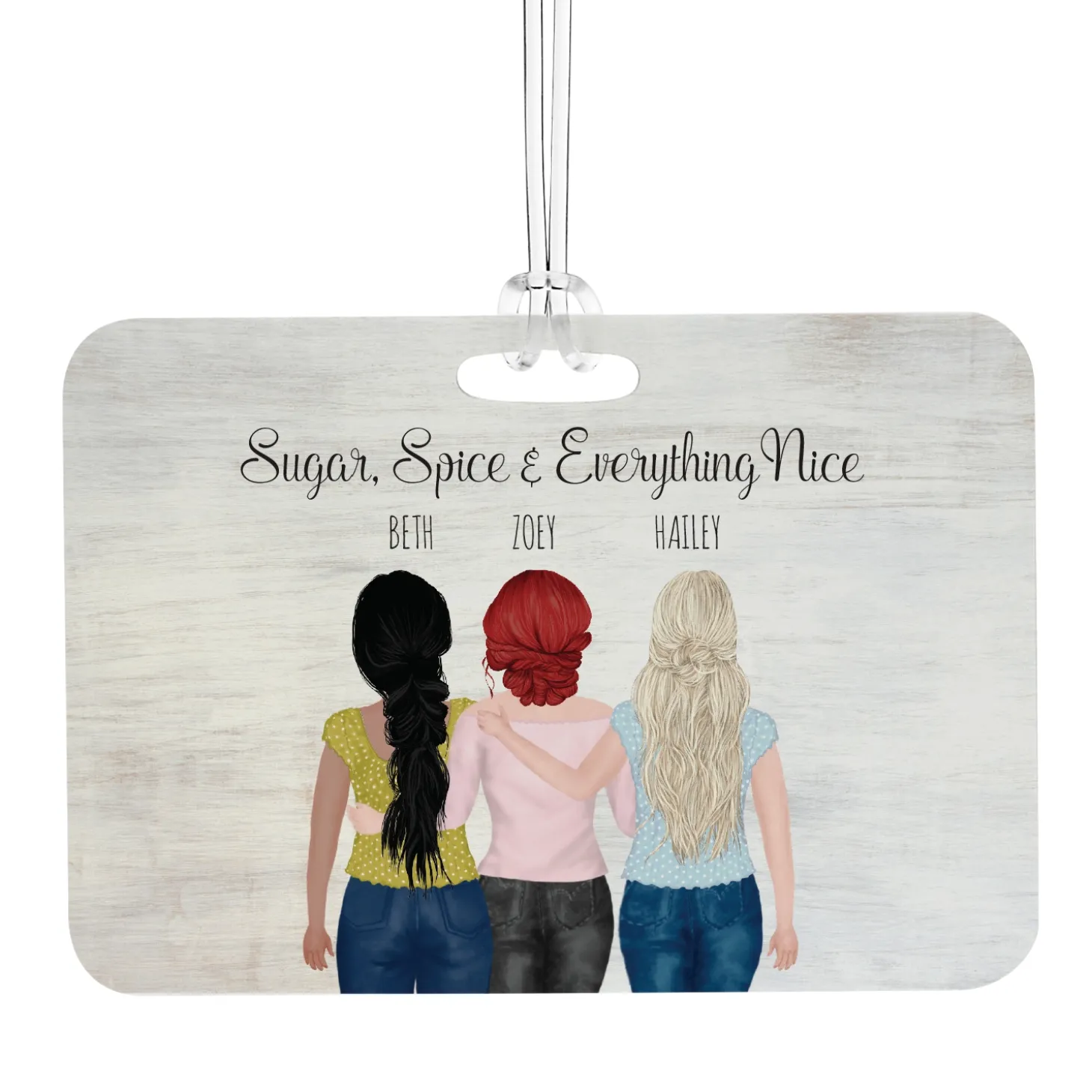 Forever Friends Luggage Tag