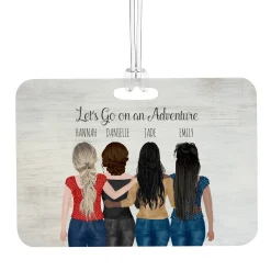 Forever Friends Luggage Tag