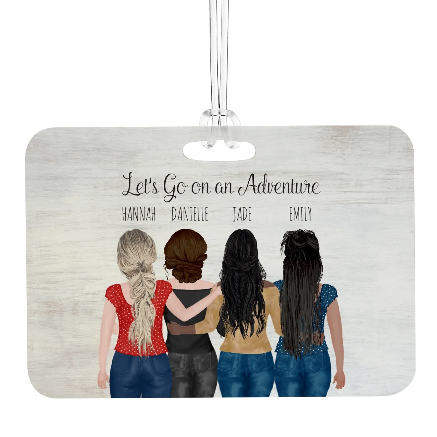 Forever Friends Luggage Tag