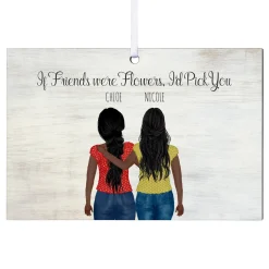 Forever Friends Rectangle Ornament