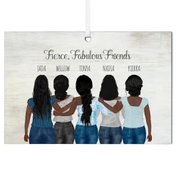 Forever Friends Rectangle Ornament
