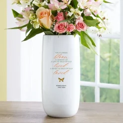 Forever in Bloom Memorial Vase