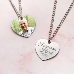 Forever In My Heart Photo Pendant
