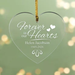 Forever in Our Hearts Memorial Ornament
