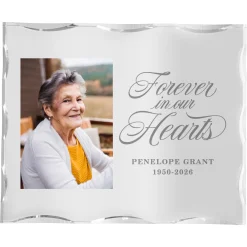 Forever in Our Hearts Photo Acrylic Block