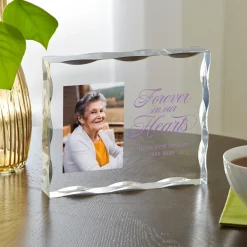 Forever in Our Hearts Photo Acrylic Block