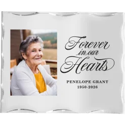 Forever in Our Hearts Photo Acrylic Block
