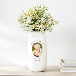 Forever In Our Hearts Photo Vase