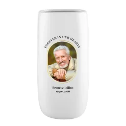 Forever In Our Hearts Photo Vase