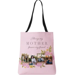 Forever My Friend Photo Collage Tote Bag
