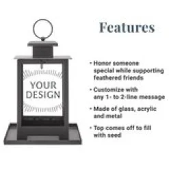 Forever Remembered Bird Feeder
