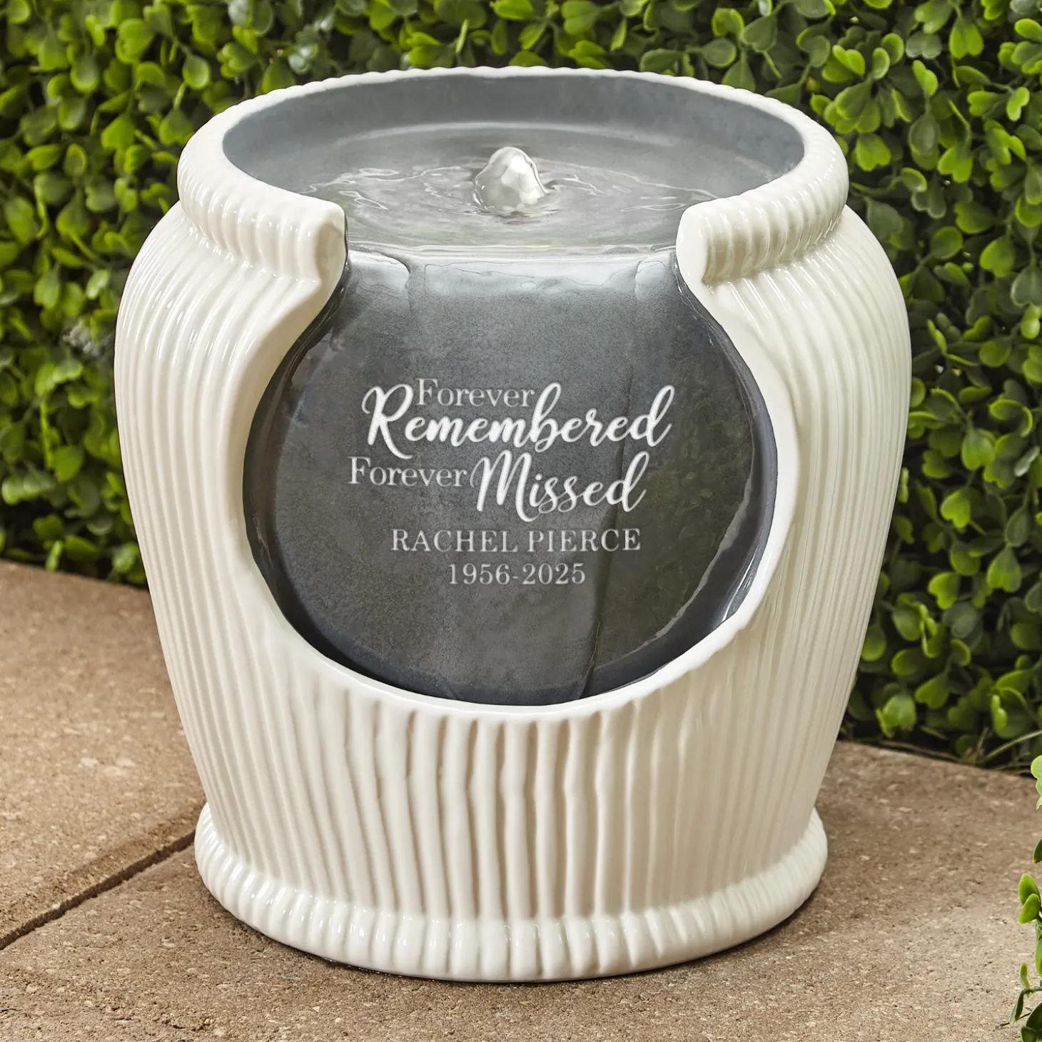 Forever Remembered Memorial Fountain