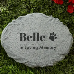 Forever Remembered Pet Memorial Garden Stone