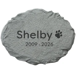 Forever Remembered Pet Memorial Garden Stone