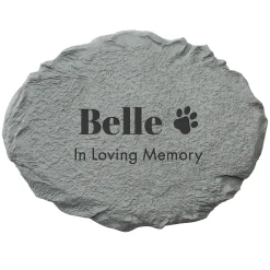 Forever Remembered Pet Memorial Garden Stone