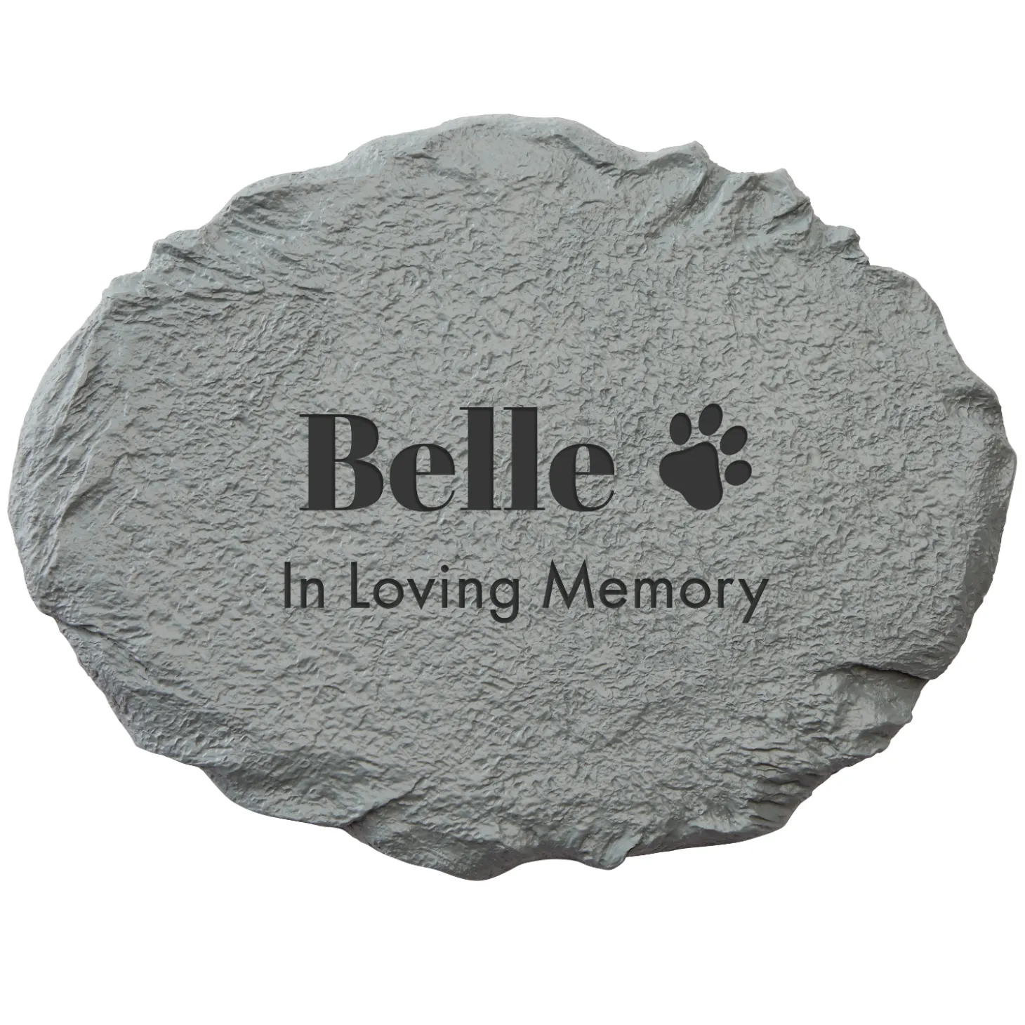 Forever Remembered Pet Memorial Garden Stone