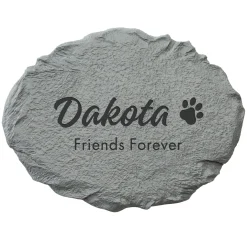 Forever Remembered Pet Memorial Garden Stone