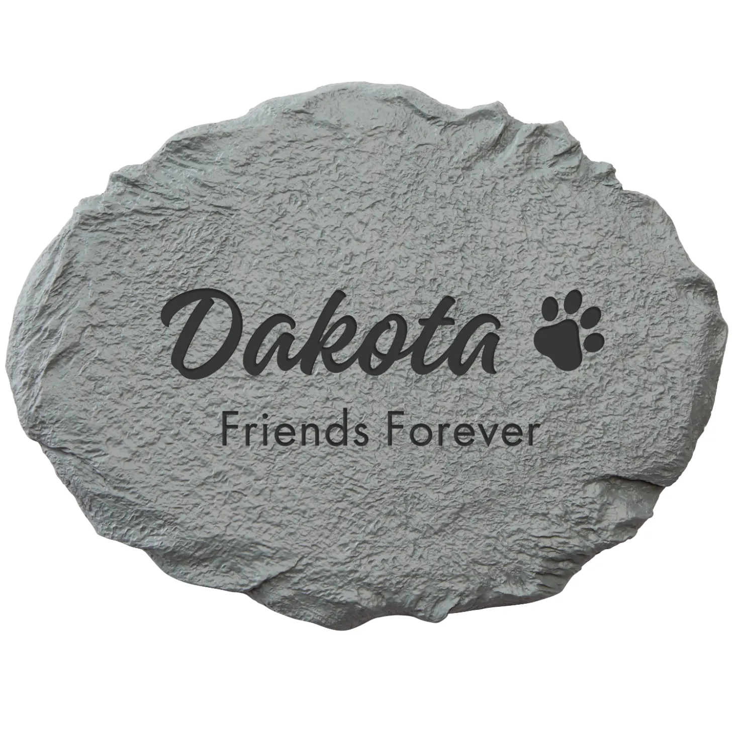 Forever Remembered Pet Memorial Garden Stone