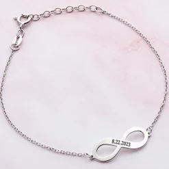Forever Us Infinity Name Bracelet