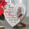 Forever with the Angels Photo Wood Heart