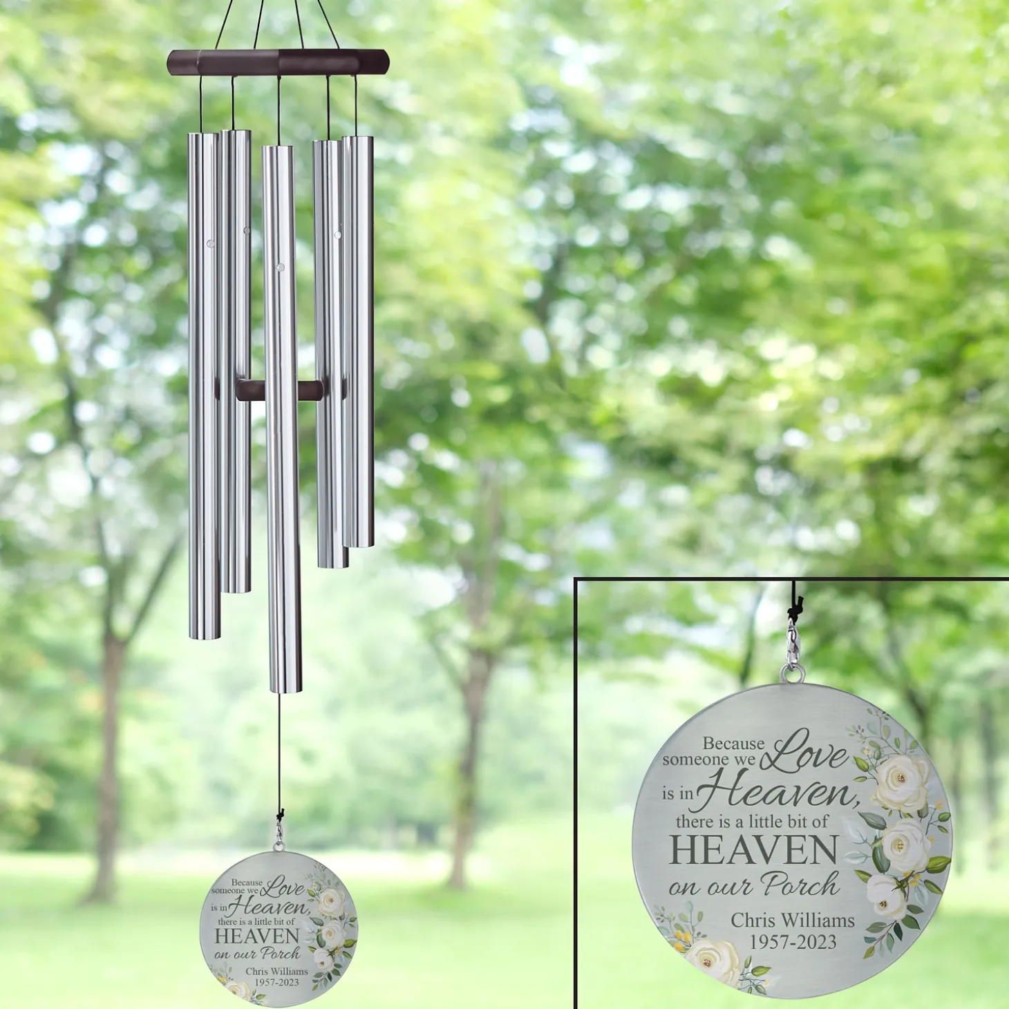 For Loved Ones Garden 30 inch Wind Chime