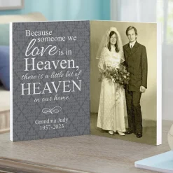 For Loved Ones In Heaven Photo Panel
