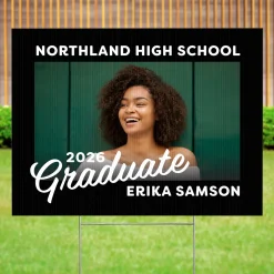 Framing the Future Graduation Photo Yard Sign