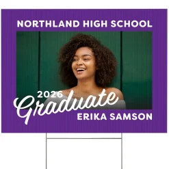 Framing the Future Graduation Photo Yard Sign