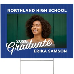 Framing the Future Graduation Photo Yard Sign