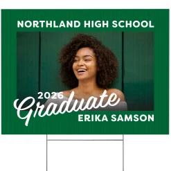 Framing the Future Graduation Photo Yard Sign