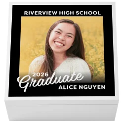 Framing the Future Graduation Photo Keepsake Box