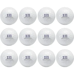 Fraternity Greek Letters Golf Ball Sets