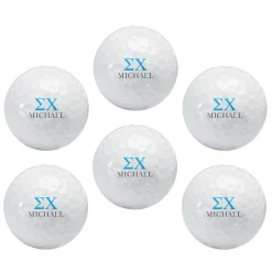 Fraternity Greek Letters Golf Ball Sets