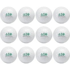 Fraternity Greek Letters Golf Ball Sets