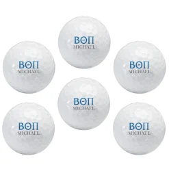 Fraternity Greek Letters Golf Ball Sets