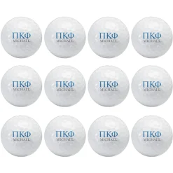Fraternity Greek Letters Golf Ball Sets