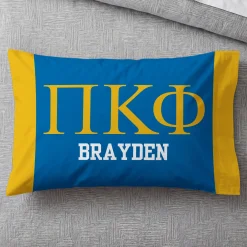 Fraternity Greek Letters Pillowcase