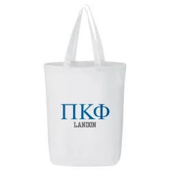 Fraternity Greek Letters Tote Bag
