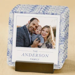 French Floral Photo Coaster